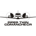 Piper  Twin Comanche C/R Airplane Decals!
